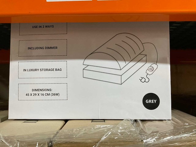 Dhv products verwarmde voetensteun (26x) - afbeelding 2 van  4