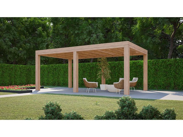 Dhz luxe terrasoverkapping buitenverblijf (21015) - afbeelding 1 van  5