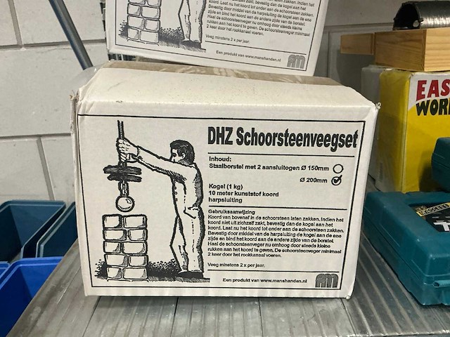 Dhz schoorsteenveegsets (3x) - afbeelding 2 van  4