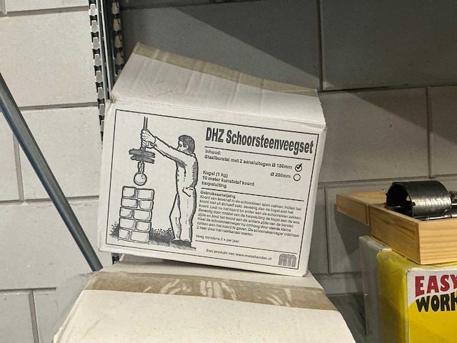 Dhz schoorsteenveegsets (3x) - afbeelding 3 van  4