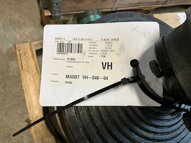 Di natale tc1053s 10-traps telescoop cilinder (capaciteit 28t) - afbeelding 4 van  5