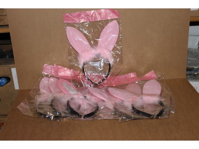 Diadeem 6 stuks bunnymodel in krat a - afbeelding 3 van  3