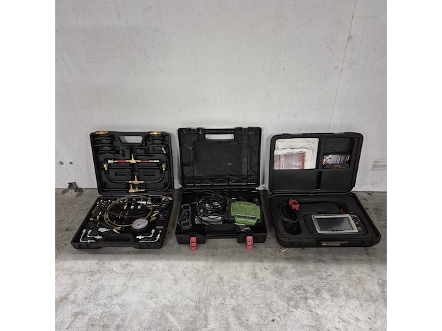 Diagnoseapparaat, brandstofdrukmeter, diagnosetester, bosch, weber tools, snap-on, kts590, wt-110011, eesc318 - afbeelding 1 van  17