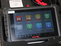 Diagnoseapparraat autel maxicheck mx900 in kunststof koffer met voedings- en connectiekabel. - afbeelding 3 van  5