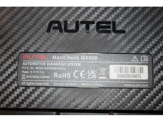 Diagnoseapparraat autel maxicheck mx900 in kunststof koffer met voedings- en connectiekabel. - afbeelding 4 van  5