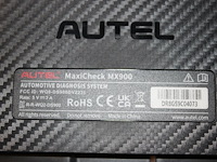 Diagnoseapparraat autel maxicheck mx900 in kunststof koffer met voedings- en connectiekabel. - afbeelding 4 van  5