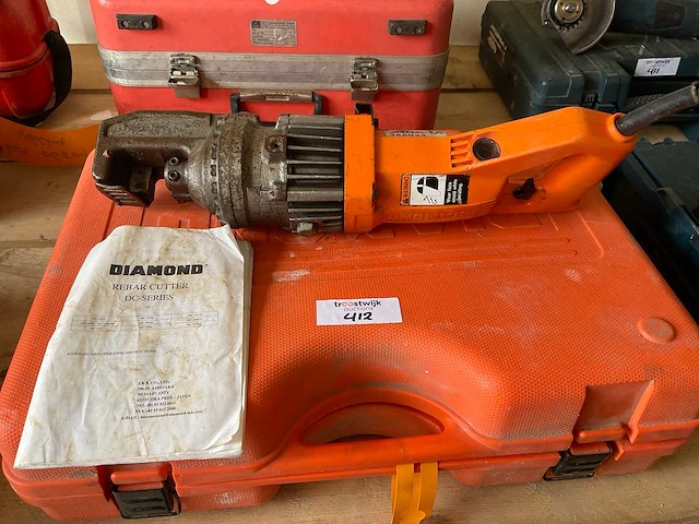 Diamand rebar cutter dc-16w elektrische betonijzerknipper - afbeelding 1 van  3