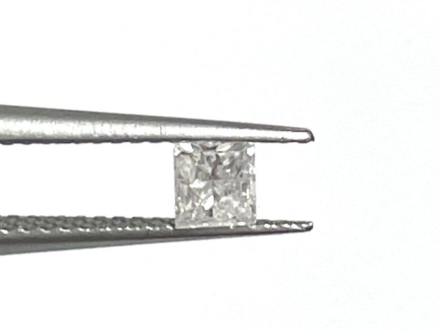 Diamant - 0.10 carat natuurlijke diamant (gecertificeerd) - afbeelding 1 van  2