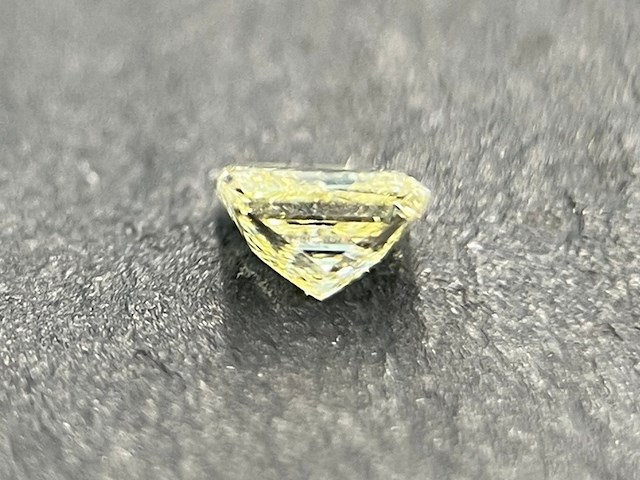 Diamant - 0.23 carat prinses geslepen diamant (gecertificeerd) - afbeelding 3 van  6