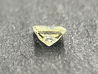 Diamant - 0.23 carat prinses geslepen diamant (gecertificeerd) - afbeelding 3 van  4