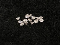 Diamant - 0.25 carat natuurlijke roze diamanten