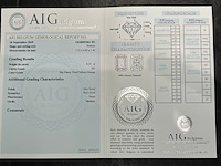 Diamant - 0.29 carat natuurlijk oranje diamant (gecertificeerd) - afbeelding 4 van  4