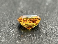 Diamant - 0.29 carat natuurlijk oranje diamant (gecertificeerd) - afbeelding 3 van  4