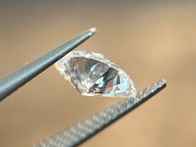 Diamant - 0.29 carat peer geslepen diamant (gecertificeerd) - afbeelding 3 van  5