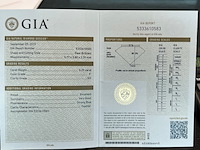 Diamant - 0.29 carat peer geslepen diamant (gecertificeerd) - afbeelding 5 van  5