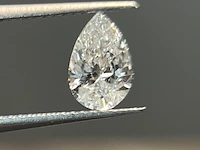 Diamant - 0.29 carat peer geslepen diamant (gecertificeerd)
