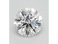 Diamant - 0.30 carat briljant geslepen diamant (gecertificeerd) - afbeelding 1 van  4