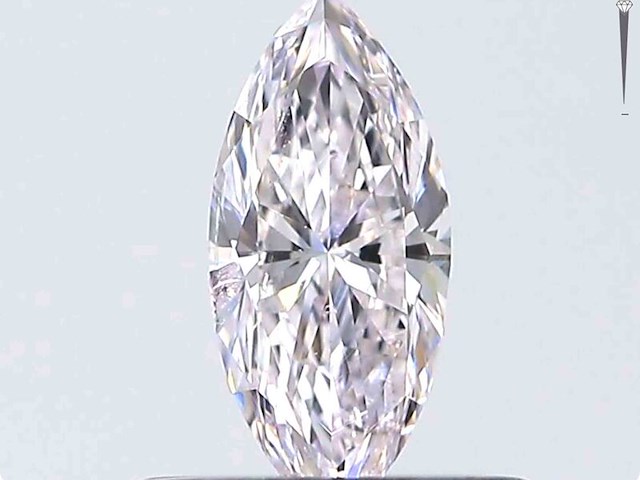 Diamant - 0.30 carat natuurlijke roze diamant - afbeelding 1 van  5