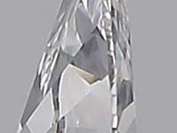 Diamant - 0.30 carat peer geslepen diamant (gecertificeerd) - afbeelding 2 van  3