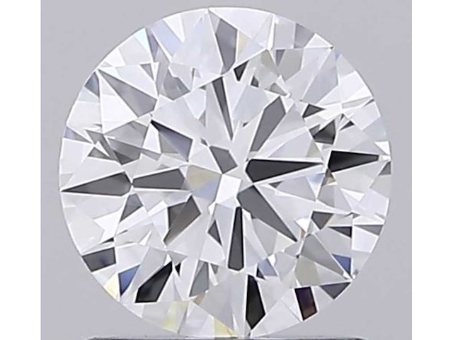 Diamant - 0.31 carat briljant geslepen diamant (gecertificeerd) - afbeelding 1 van  2