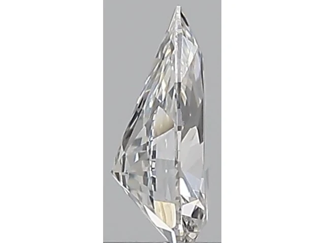 Diamant - 0.31 carat peer geslepen diamant (gecertificeerd) - afbeelding 2 van  5