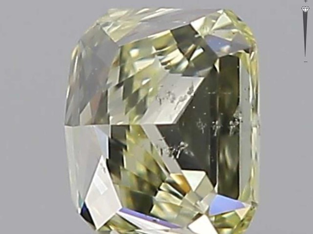 Diamant - 0.32 carat echte fancy colour diamant (gecertificeerd) - afbeelding 4 van  5