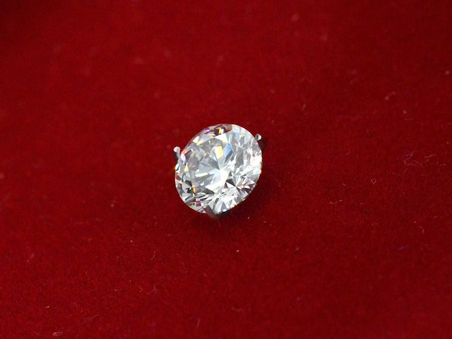 Diamant - 0.33 carat echte diamant (gecertificeerd) - afbeelding 2 van  5