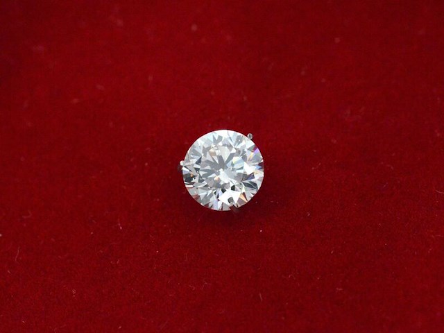 Diamant - 0.33 carat natuurlijke diamant (gecertificeerd) - afbeelding 2 van  4