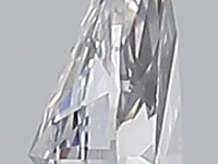 Diamant - 0.33 carat peer geslepen diamant (gecertificeerd) - afbeelding 2 van  5