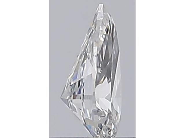 Diamant - 0.33 carat peer geslepen diamant (gecertificeerd) - afbeelding 2 van  3
