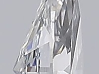 Diamant - 0.33 carat peer geslepen diamant (gecertificeerd) - afbeelding 2 van  3