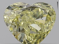 Diamant - 0.35 carat natuurlijke fancy colour diamant (gecertificeerd)