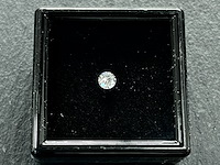Diamant - 0.36 carat natuurlijke briljant geslepen diamant (gia gecertificeerd) - afbeelding 1 van  3