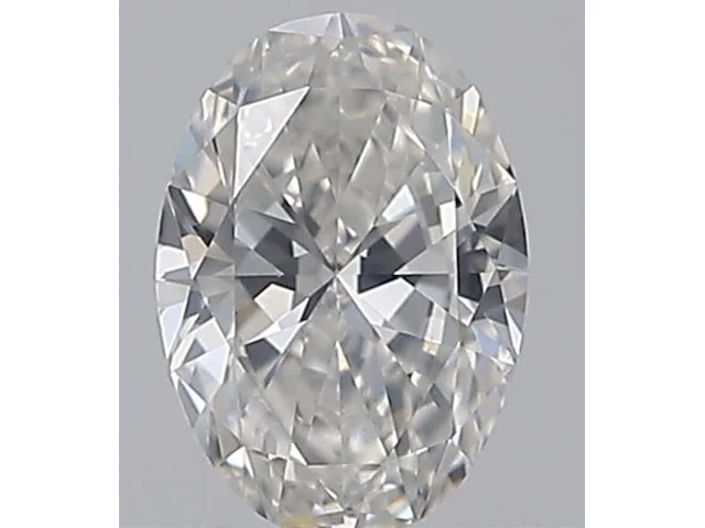 Diamant - 0.36 carat ovaal geslepen diamant (gecertificeerd) - afbeelding 1 van  5