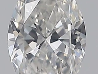 Diamant - 0.36 carat ovaal geslepen diamant (gecertificeerd)
