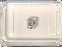 Diamant - 0.37 carat natuurlijke diamant (gecertificeerd) - afbeelding 2 van  6