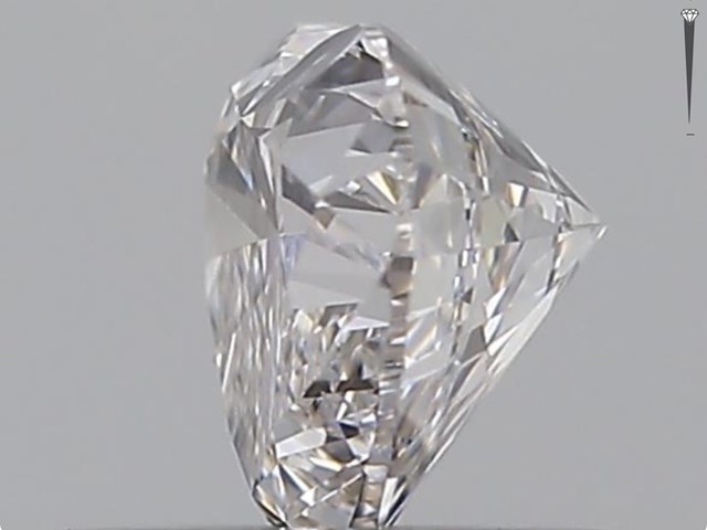 Diamant - 0.40 carat echte fancy colour diamant (gecertificeerd) - afbeelding 1 van  6