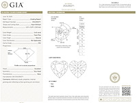 Diamant - 0.40 carat echte fancy colour diamant (gecertificeerd) - afbeelding 4 van  6
