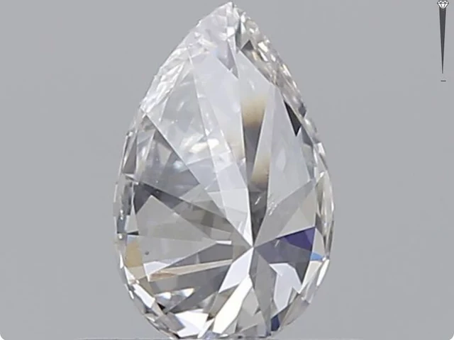 Diamant - 0.40 carat echte fancy colour diamant (gecertificeerd) - afbeelding 2 van  4