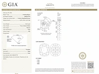 Diamant - 0.40 carat fancy geel kussenvorm geslepen diamant met een gia certificaat (gecertificeerd) - afbeelding 3 van  5