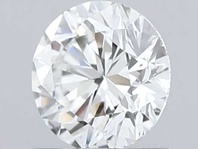 Diamant - 0.40 carat natuurlijke briljant geslepen diamant (gecertificeerd) - afbeelding 1 van  5