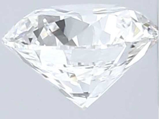 Diamant - 0.40 carat natuurlijke briljant geslepen diamant (gecertificeerd) - afbeelding 2 van  5