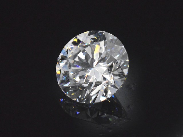 Diamant - 0.40 carat natuurlijke diamant (gecertificeerd) - afbeelding 1 van  6
