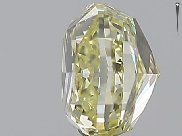 Diamant - 0.40 carat natuurlijke fancy colour diamant (gecertificeerd) - afbeelding 2 van  6