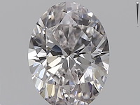 Diamant - 0.40 carat natuurlijke roze ovaal vorm diamant