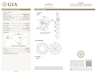 Diamant - 0.41 carat natuurlijke briljant geslepen roze diamant (gecertificeerd) - afbeelding 3 van  6