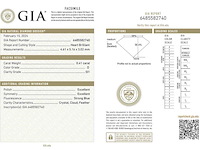 Diamant - 0.41 carat natuurlijke fancy shape diamant - afbeelding 3 van  6