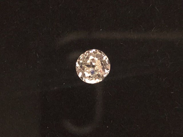 Diamant - 0.43 carat natuurlijke diamant (gecertificeerd) - afbeelding 1 van  6