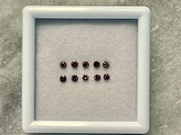 Diamant - 0.43 carat natuurlijke paarse diamant - afbeelding 1 van  2