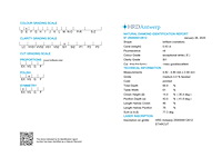 Diamant - 0.43 carat natuurlijke starcut briljant geslepen diamant (gecertificeerd) - afbeelding 3 van  6